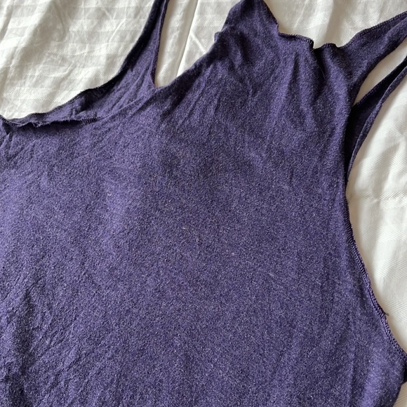 American Apparel Purple Tank, worn once - Picture 7 of 7